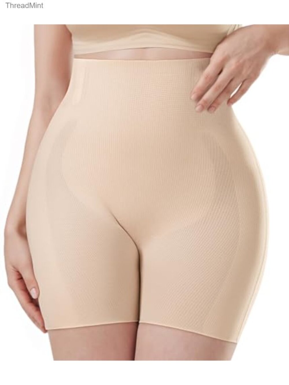 Tummy Control Shapewear High Waisted Firm Compression Body Shaper Slip Shorts
